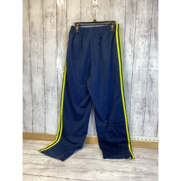 Preppy Streetwear Coquette Utility Navy Blue Adidas Sweatpants Large - Picture 1 of 5